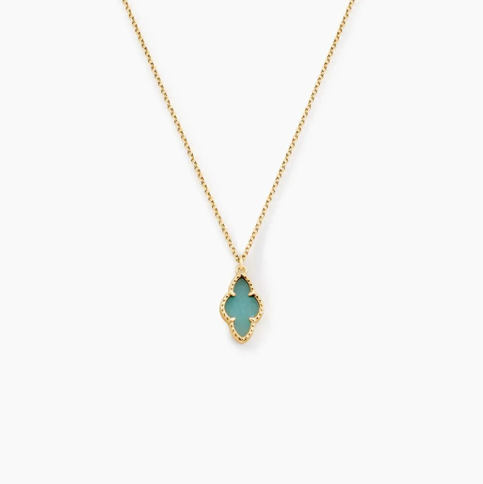 Collier Reflets Pop Or Jaune Nacre