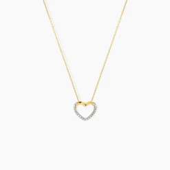 Collier Rhodia Or Jaune Diamant