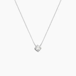 Collier Rio Argent Blanc Oxyde De Zirconium