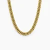 Collier Riva Acier Jaune