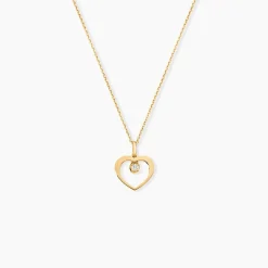Collier Rohanna Or Jaune Oxyde De Zirconium