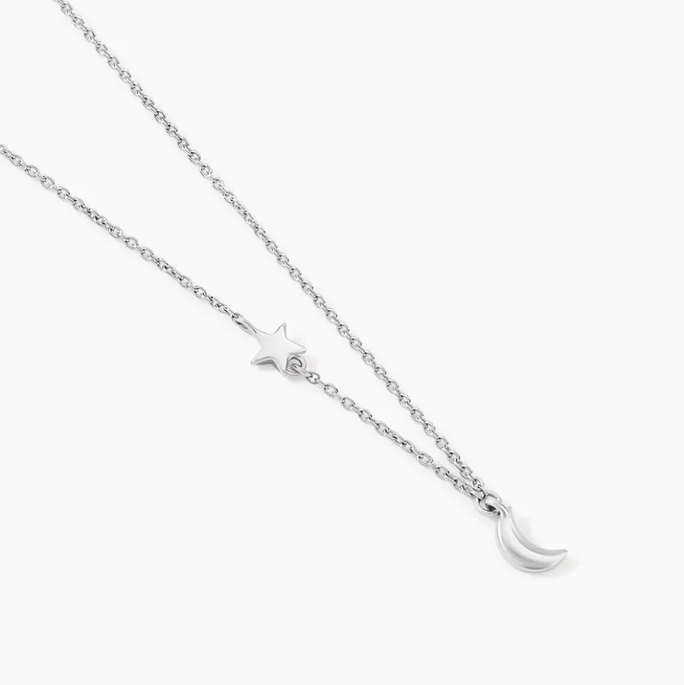 Collier Rohanne Argent Blanc