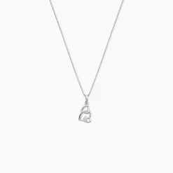 Collier Roma Argent Blanc Oxyde De Zirconium