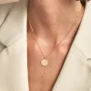 Collier Rosalya Or Jaune Nacre