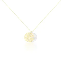 Collier Rosalya Or Jaune Nacre