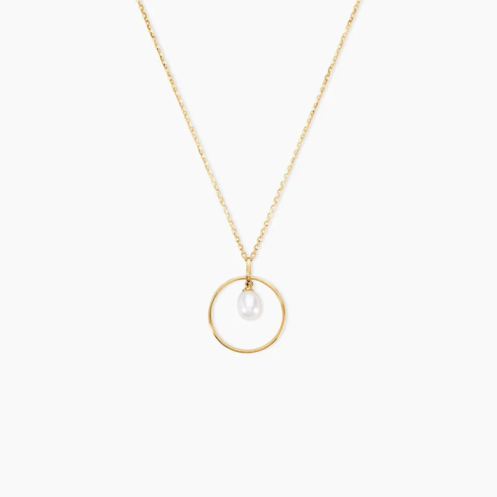 Collier Salvine Or Jaune Perle De Culture