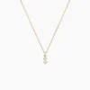 Collier Serenya Or Jaune Diamant Synthétique