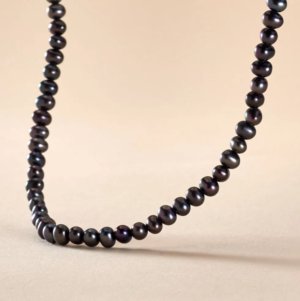 Collier Severiane Or Jaune Perle De Culture