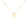 Collier Shaida Papillon Or Jaune