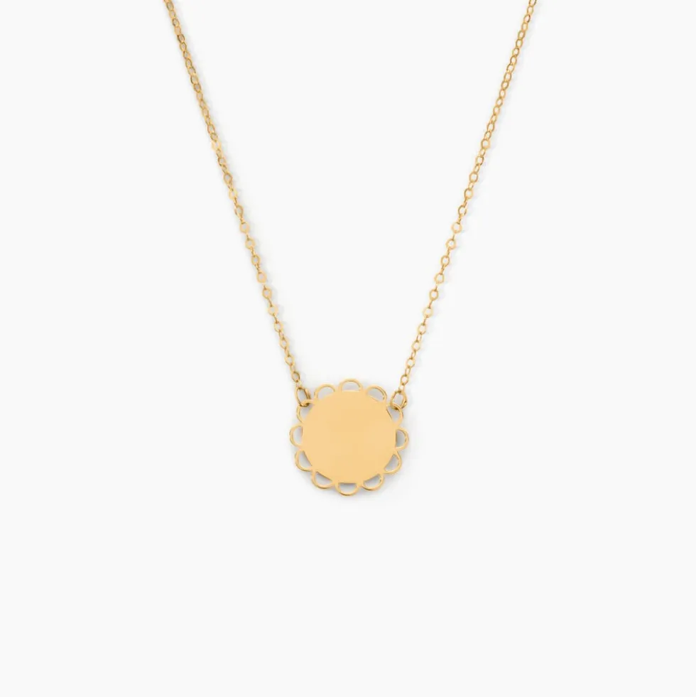 Collier Solaris Or Jaune