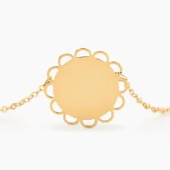 Collier Solaris Or Jaune