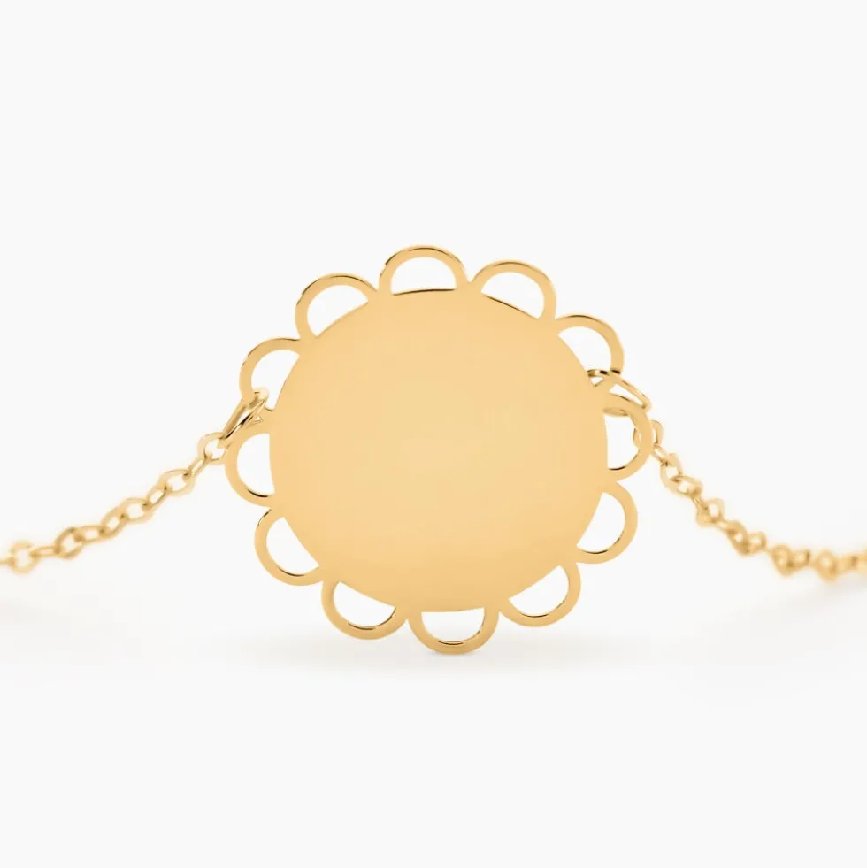 Collier Solaris Or Jaune