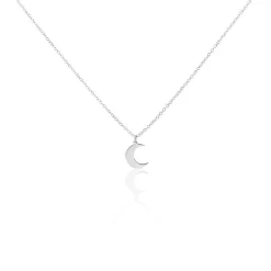 Collier Sonnie Argent Blanc