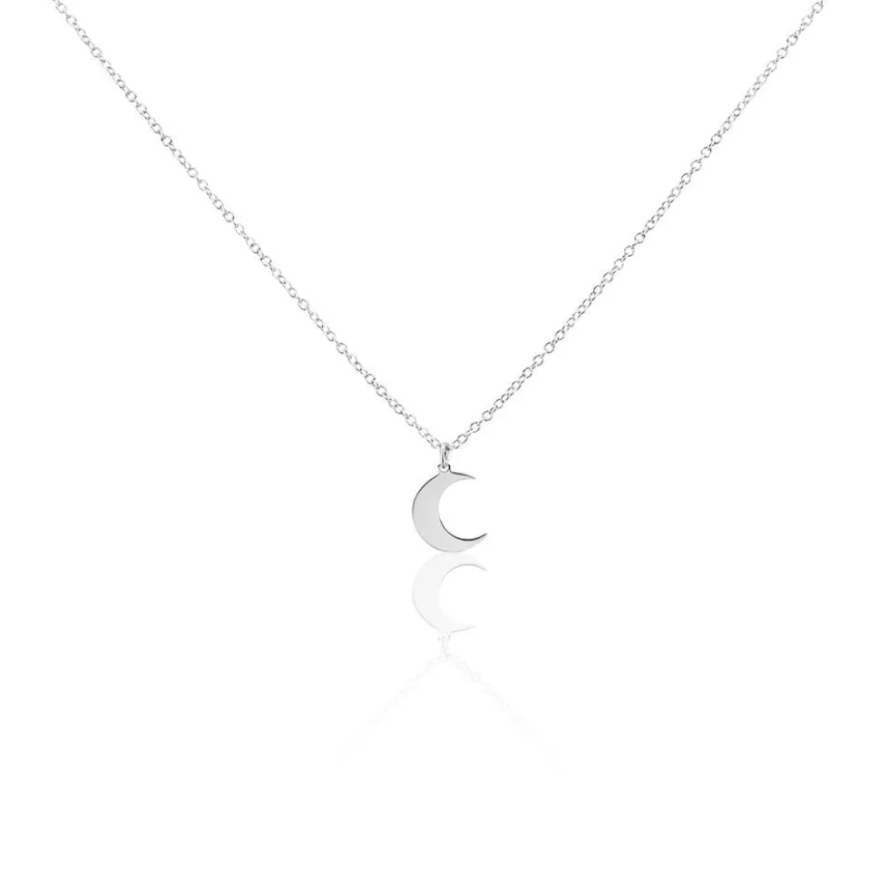 Collier Sonnie Argent Blanc