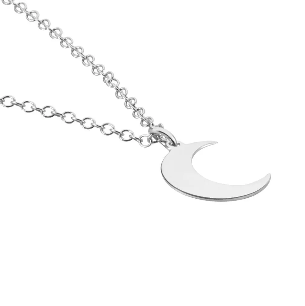 Collier Sonnie Argent Blanc