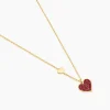 Collier Soraya Coeur Or Jaune