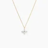 Collier Stellia Or Jaune Oxyde De Zirconium