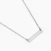 Collier Suzeanne Argent Blanc