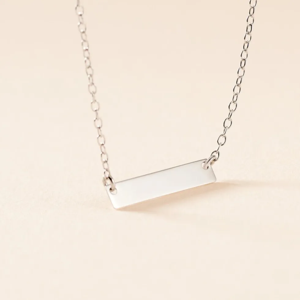 Collier Suzeanne Argent Blanc