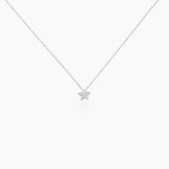 Collier Taona Argent Blanc Oxyde De Zirconium