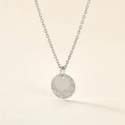 Collier Tatienne Argent Blanc