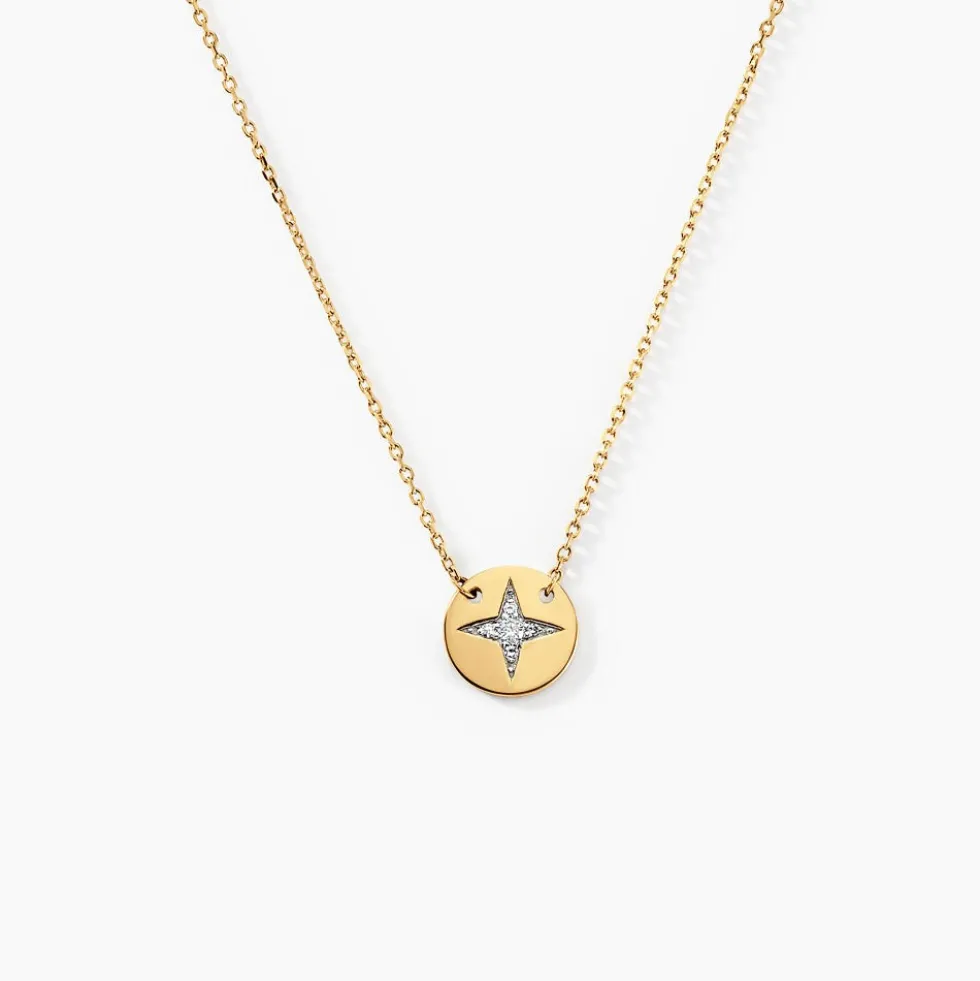 Collier Titus Or Jaune Diamant