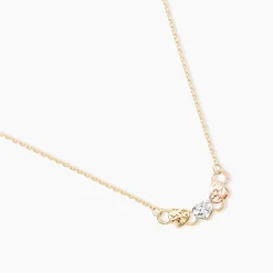 Collier Tricolore Or Jaune