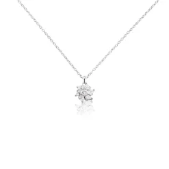 Collier Ulyssia Argent Blanc Oxyde De Zirconium