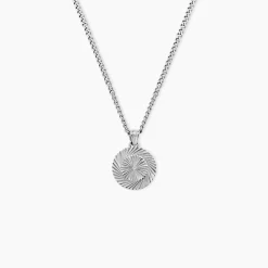 Collier Valen Acier Blanc