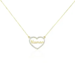 Collier Valerian Or Jaune