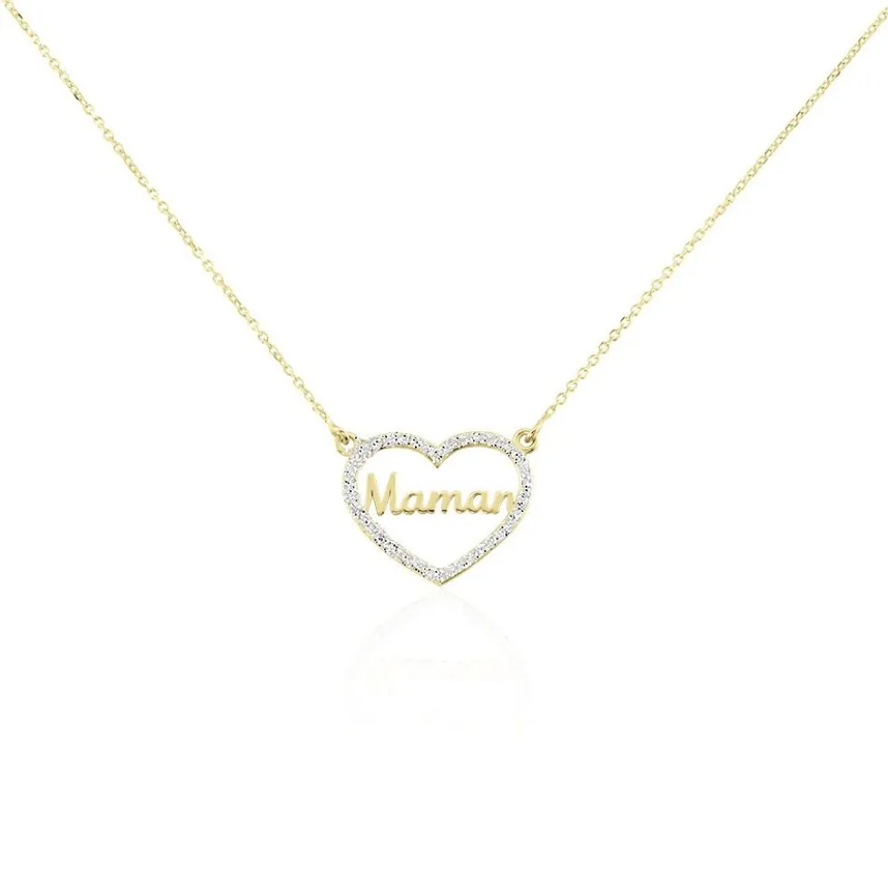 Collier Valerian Or Jaune