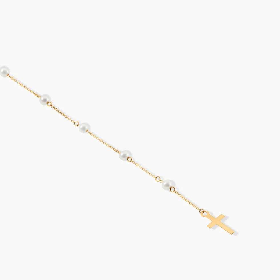 Collier Vesta Or Jaune Perle De Culture