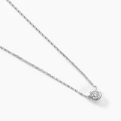 Collier Violanda Or Blanc Diamant