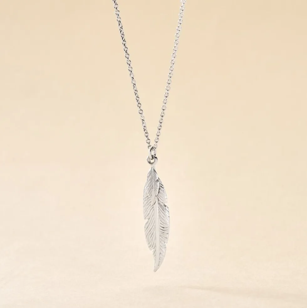 Collier Violka Argent Blanc