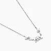 Collier Wanda Argent Blanc Oxyde De Zirconium