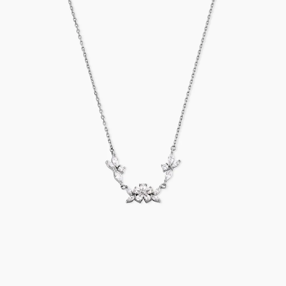 Collier Wanda Argent Blanc Oxyde De Zirconium