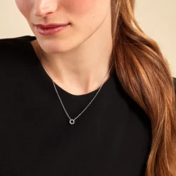 Collier Winona Argent Blanc