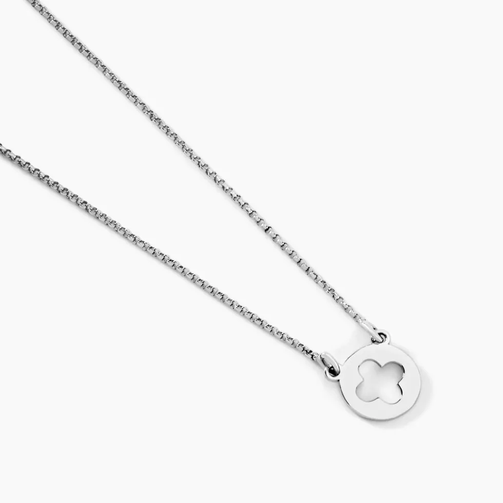 Collier Yamina Argent Blanc