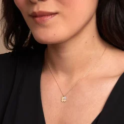 Collier Yasamin Or Jaune Diamant
