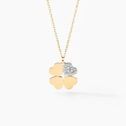 Collier Yasamin Or Jaune Diamant