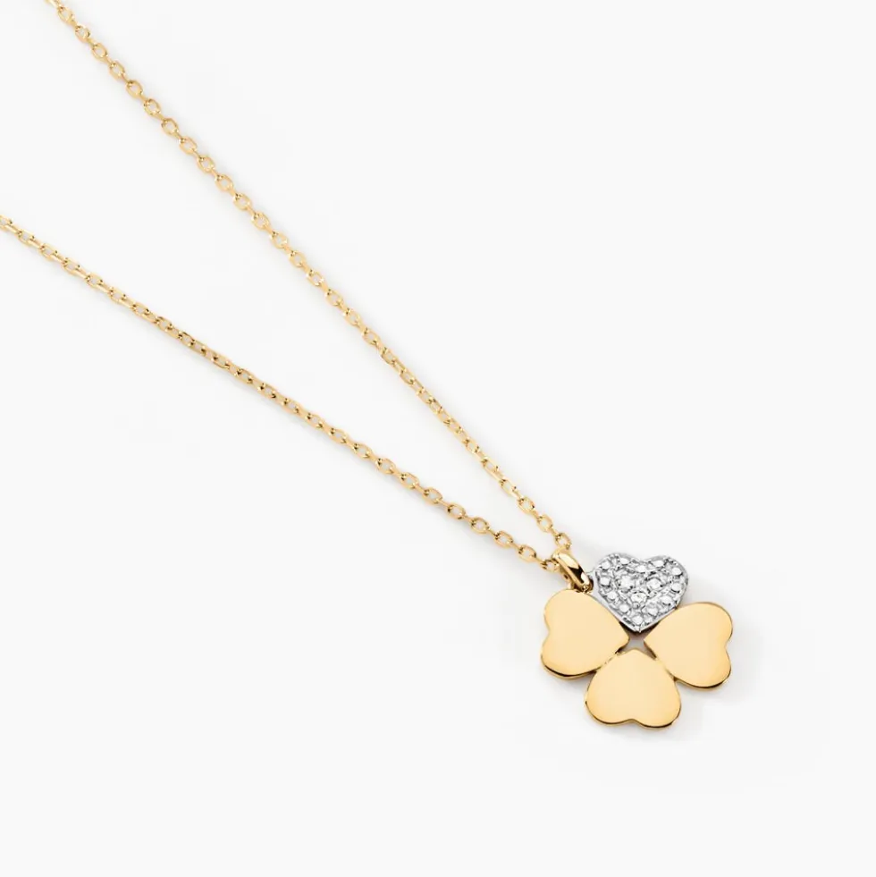 Collier Yasamin Or Jaune Diamant