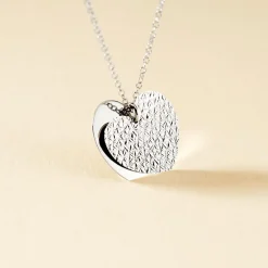 Collier Yrina Argent Blanc