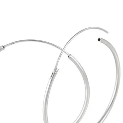 Créoles Argent Blanc Olympia