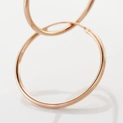Créoles Argent Rose Olympia