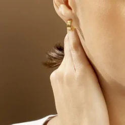 Créoles Casilda Acier Jaune