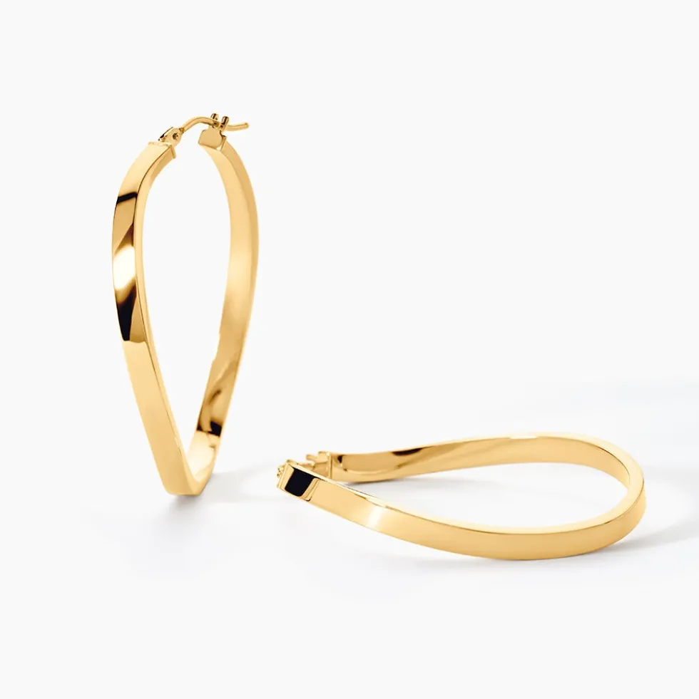 Créoles Silla Or Jaune