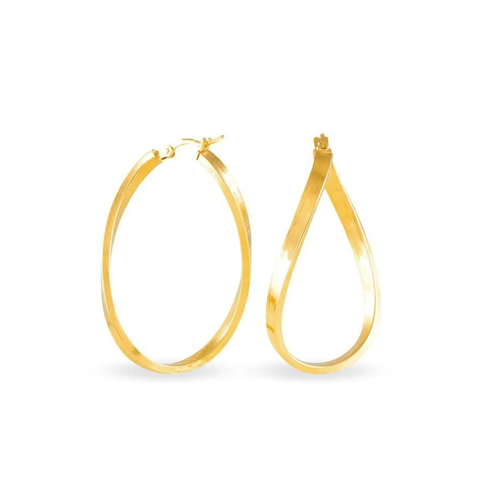 Créoles Silla Or Jaune