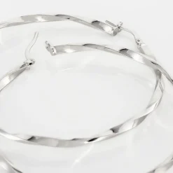 Créoles Argent Blanc Ires