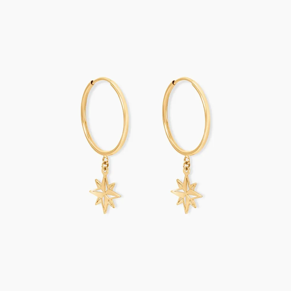 Créoles Decima Or Jaune