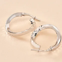 Créoles Moheli Argent Blanc